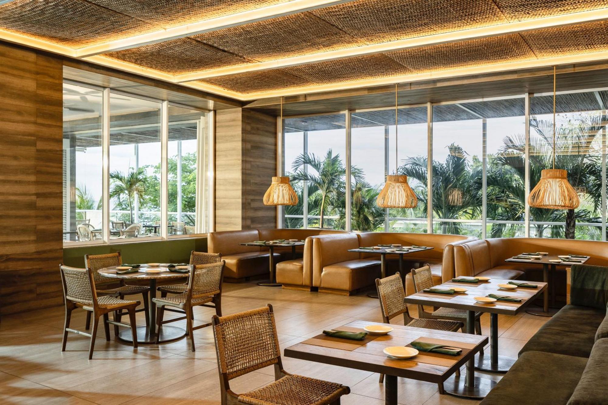 Santa Marta Marriott Resort Playa Dormida Dış mekan fotoğraf The interior of the restaurant
